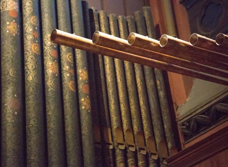 Part of Trinity's Nave pipe organ