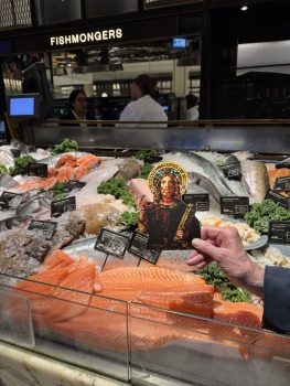 Flat Jesus At Harrods Fishmongers Hall