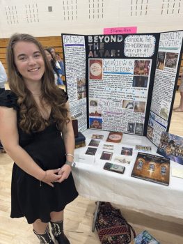 Ginna created a presentation about her Senior Project experience at Trinity as a part of her graduation requirements at her school.