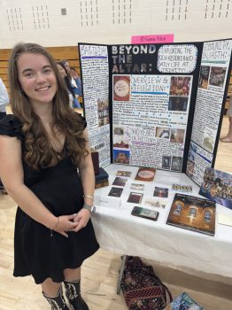 Ginna created a presentation about her Senior Project experience at Trinity as a part of her graduation requirements at her school.
